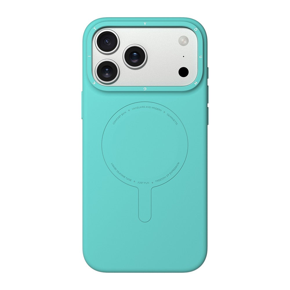 Apple iPhone 18 Pro Kılıf M-Safe Şarj Özellikli Youngkit Morandi Serisi Kapak
