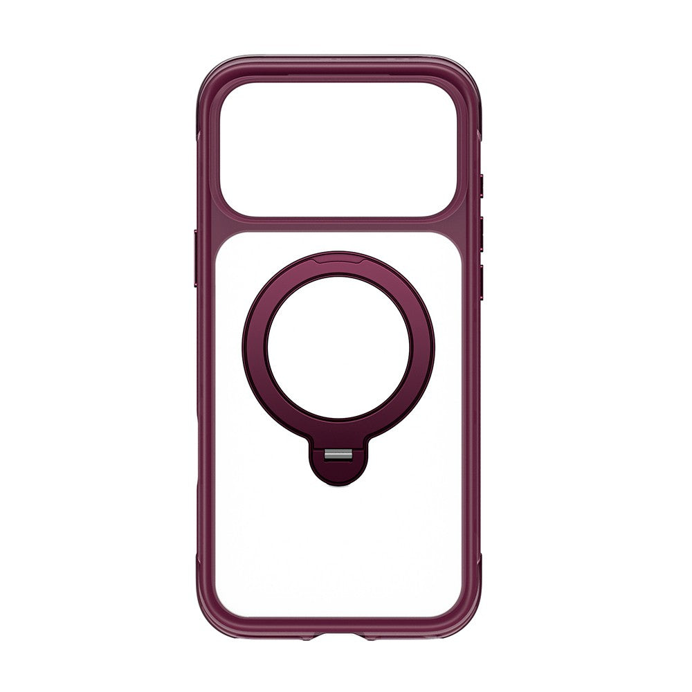 Apple iPhone 18 Pro Kılıf Wiwu AS-203 AeroShield Ultra Serisi M-safe Şarj Özellikli Airbag Tasarımlı Standlı Kapak