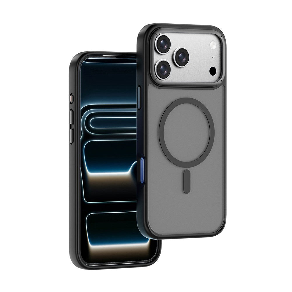 Apple iPhone 18 Pro Kılıf Wiwu FGG-012 ArmorPro Serisi M-safe Şarj Özellikli Parmak İzi Bırakmayan Kılıf