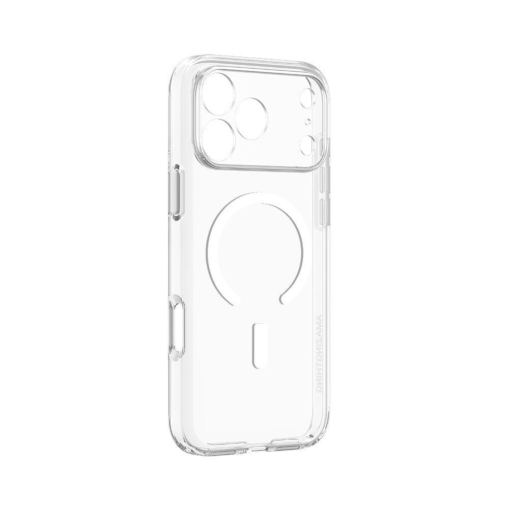Apple iPhone 18 Pro Max Kılıf M-safe Şarj Özellikli Kamera Korumalı Amazingthing Minimal Lens Serisi Kapak