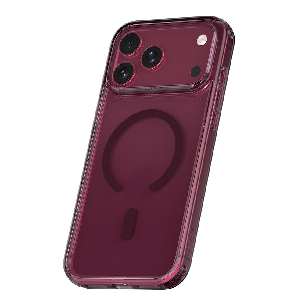 Apple iPhone 18 Pro Max Kılıf M-Safe Şarj Özellikli Raptic Air Clear Serisi Airbagli Kapak