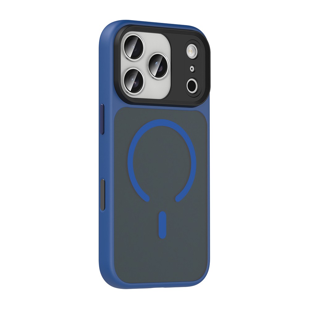 Apple iPhone 18 Pro Max Kılıf Mat Arka Yüzey Wireless Şarj Özellikli Zore Flet M-safe Kapak