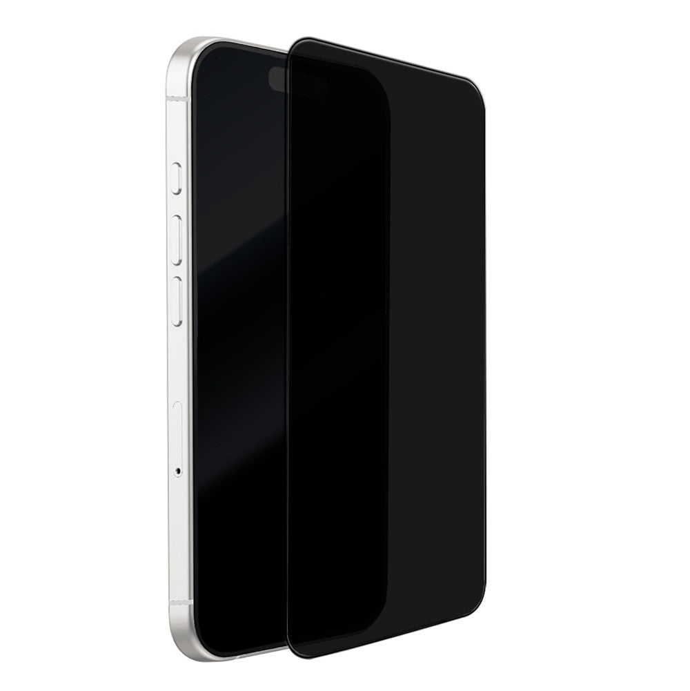 Apple iPhone 18 Pro Mohseven M7 Privacy Sapphire Coating Temperli Cam Ekran Koruyucu + Kolay Uygulama Aparatı
