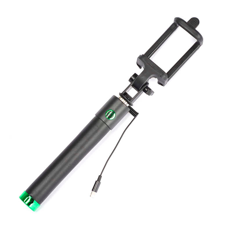 Apple iPhone 7 özel Selfie Çubuğu H520 Yeşil