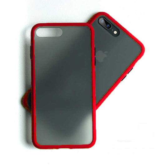Apple iPhone 7 Plus Kılıf Benks Magic Smooth Drop Resistance Kapak Kırmızı
