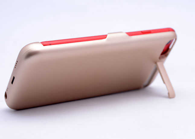 Apple iPhone 7 Plus Şarjlı Kılıf Harici Batarya Gold