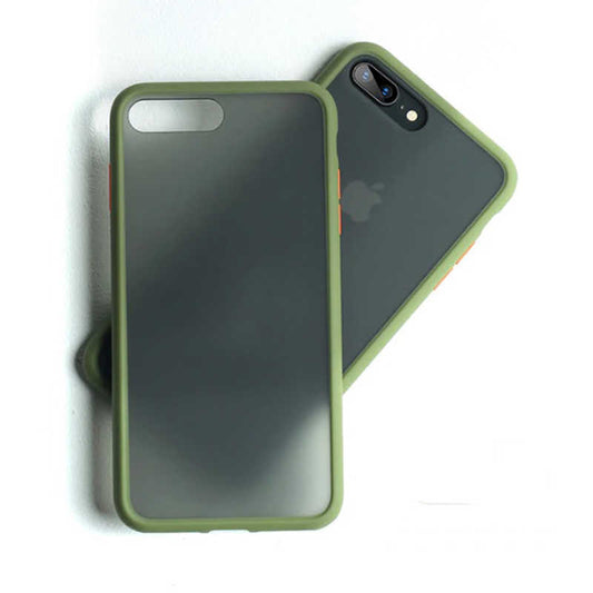 Apple iPhone 8 Plus Kılıf Benks Magic Smooth Drop Resistance Kapak Yeşil