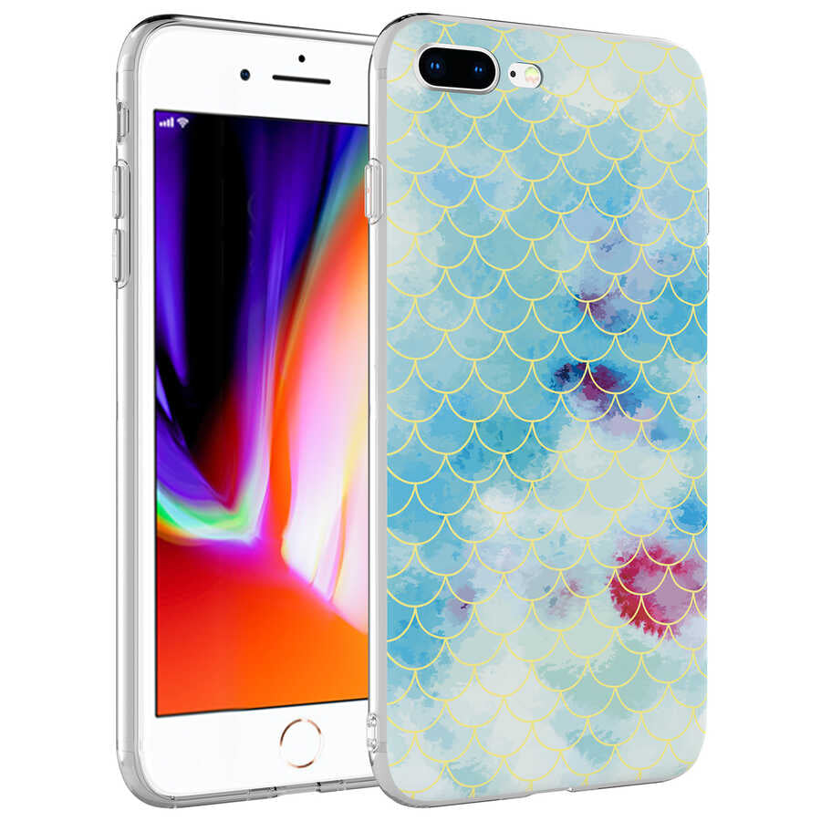 Apple iPhone 8 Plus Kılıf Zore Bella Kapak