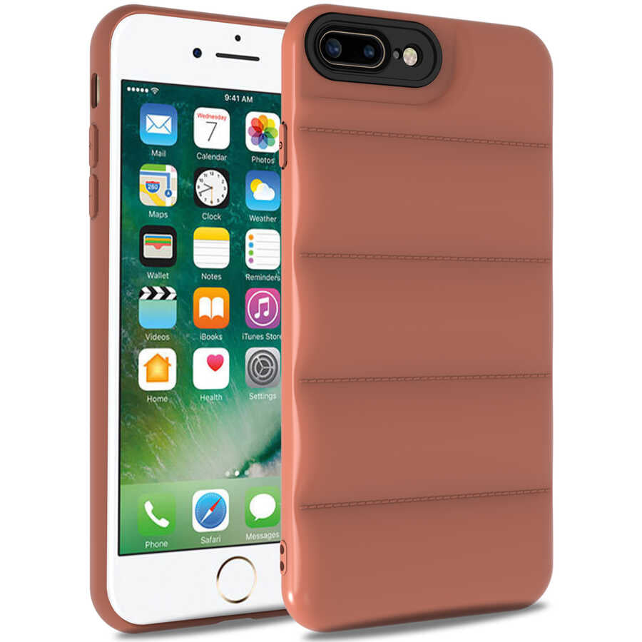 Apple iPhone 8 Plus Kılıf Zore Kasis Kapak