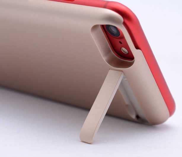 Apple iPhone 8 Plus Şarjlı Kılıf Harici Batarya Beyaz