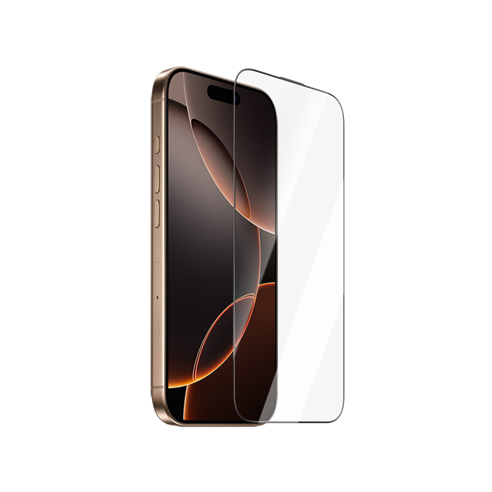 Apple iPhone iPhone 16 Plus CaseWorld Crystal Essence Serisi Safir Coating 0.15mm 3D&HD Temperli Cam Ekran Koruyucu