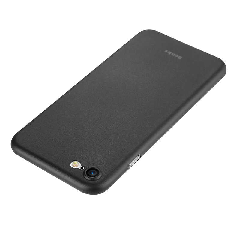Apple iPhone SE 2020 Kılıf Benks Lollipop Protective Kapak Transparan Siyah