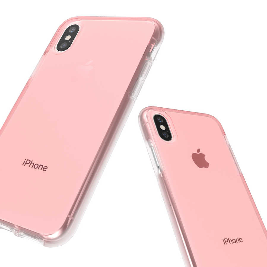 Apple iPhone X Ice Cube Kapak Siyah