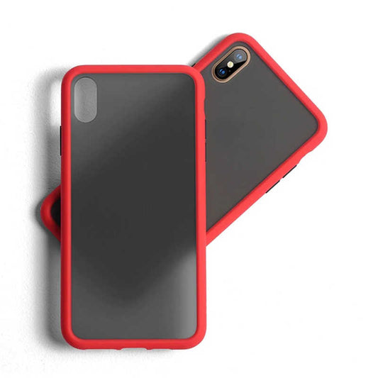 Apple iPhone X Kılıf Benks Magic Smooth Drop Resistance Kapak Kırmızı