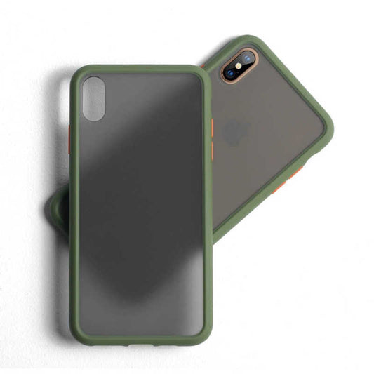 Apple iPhone X Kılıf Benks Magic Smooth Drop Resistance Kapak Yeşil