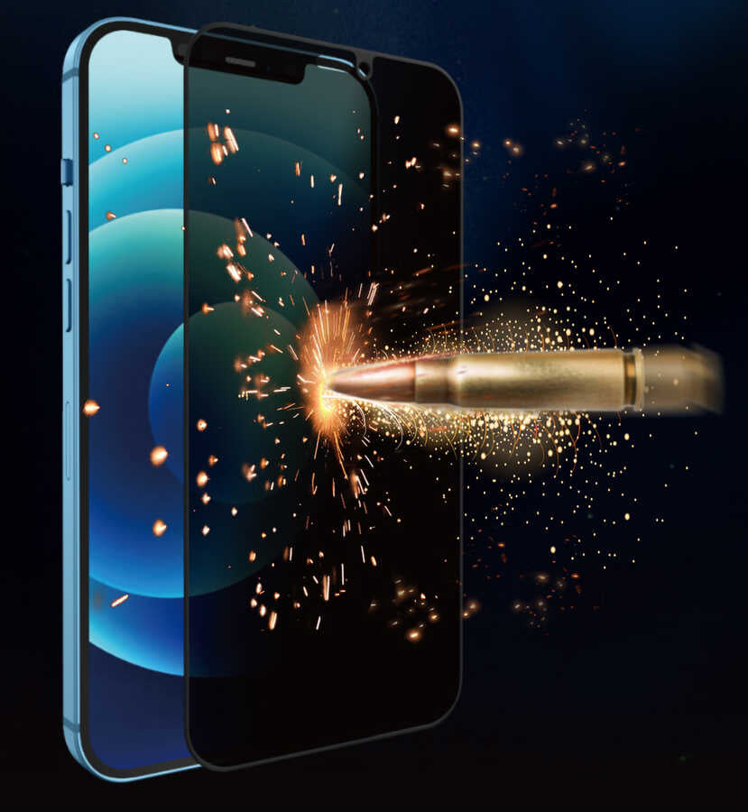 Apple iPhone X Wiwu iPrivacy HD Anti-Peep Ekran Koruyucu Siyah