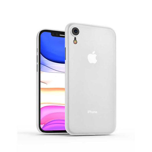 Apple iPhone XR 6.1 Kılıf Wiwu Skin Nano PP Kapak Beyaz