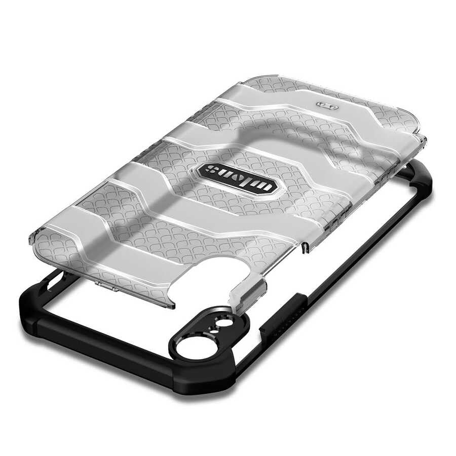 Apple iPhone XR 6.1 Kılıf Wlons Mit Kapak Lacivert