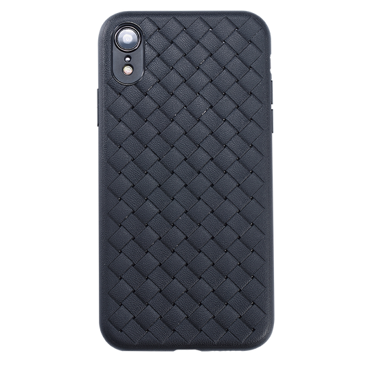 Apple iPhone XR Kılıf Benks Weavelt Tpu Protective Kapak Siyah