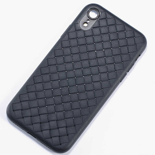 Apple iPhone XR Kılıf Benks Weavelt Tpu Protective Kapak Siyah