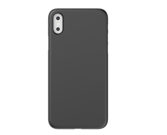 Apple iPhone XS 5.8 Kılıf Wiwu Skin Nano PP Kapak Siyah