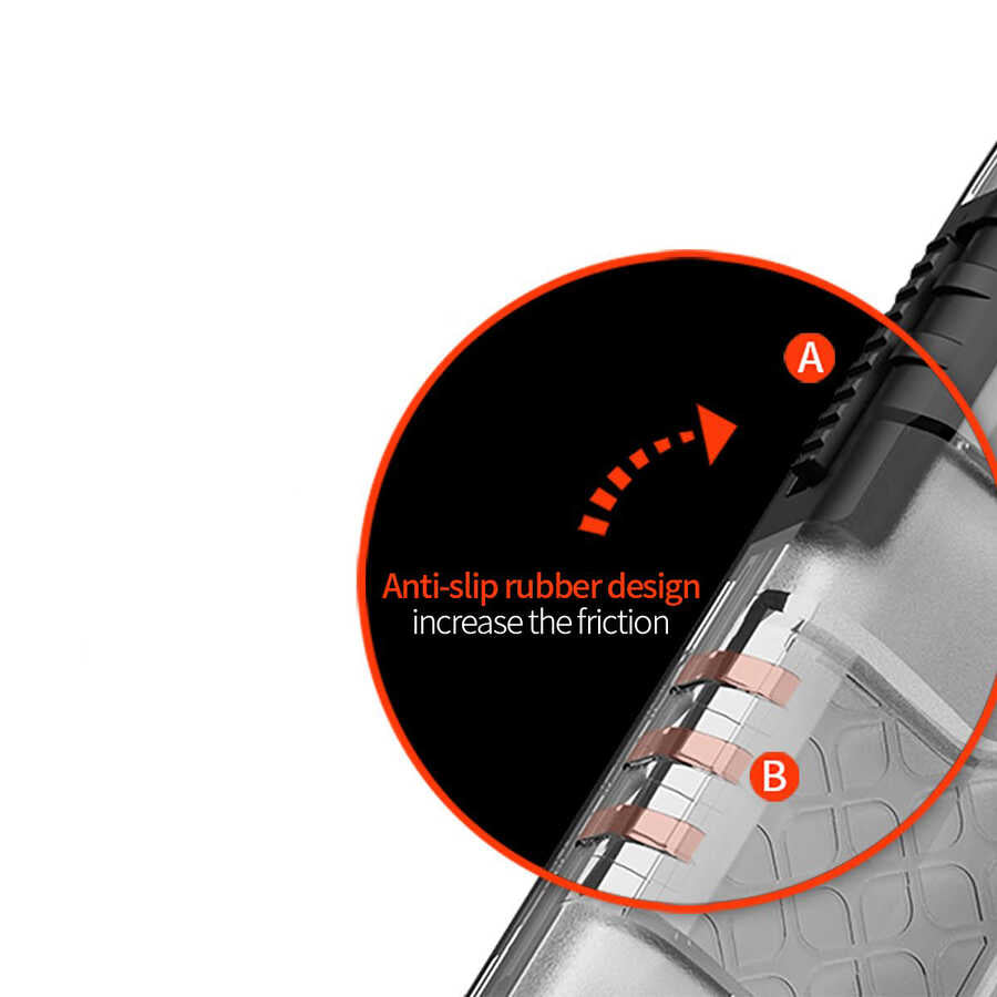 Apple iPhone XS 5.8 Kılıf Wlons Mit Kapak Siyah