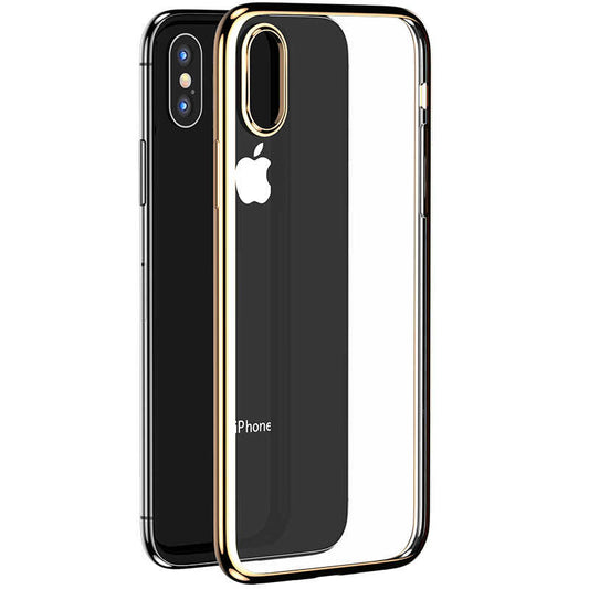 Apple iPhone XS Max 6.5 Benks Magic Glitz Ultra-Thin Transparent Protective Soft Kapak Koyu Yeşil