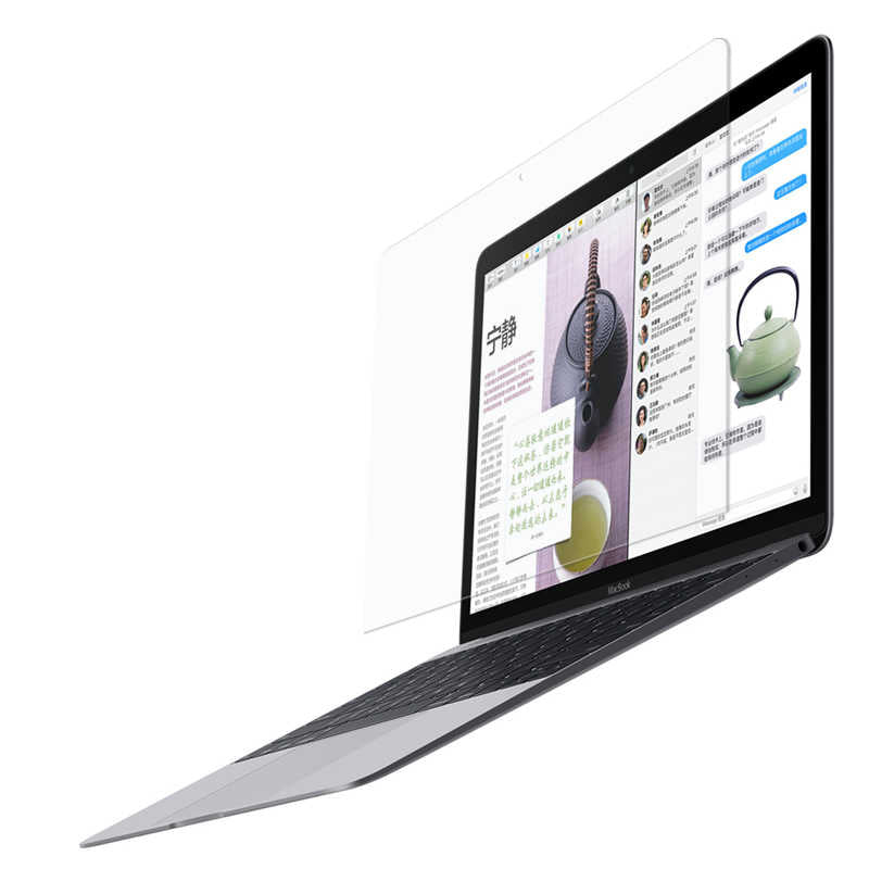 Apple Macbook 13.6' Air 2022 M2 A2681 Wiwu Parlak Ekran Koruyucu Renksiz