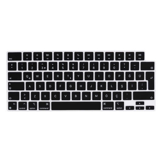 Apple Macbook 13.6' Air 2022 M2 A2681 Zore Klavye Koruyucu Silikon Ped