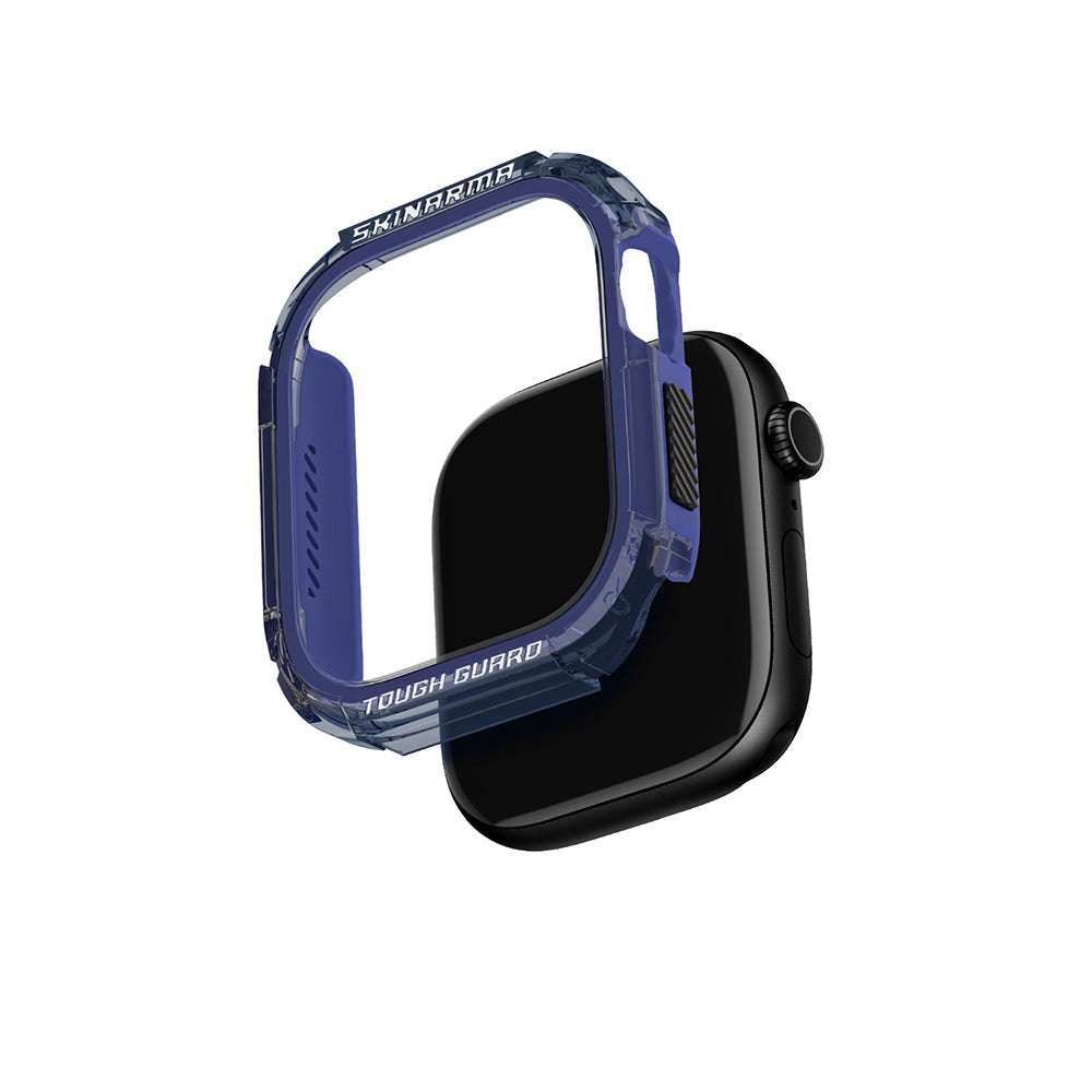 Apple Watch 10 46mm Skinarma Atom TPU Kasa Koruyucu Lacivert