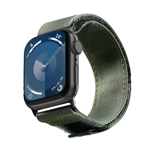 Apple Watch 10 46mm Raptic Canvas Serisi Kumaş Kordon Lacivert