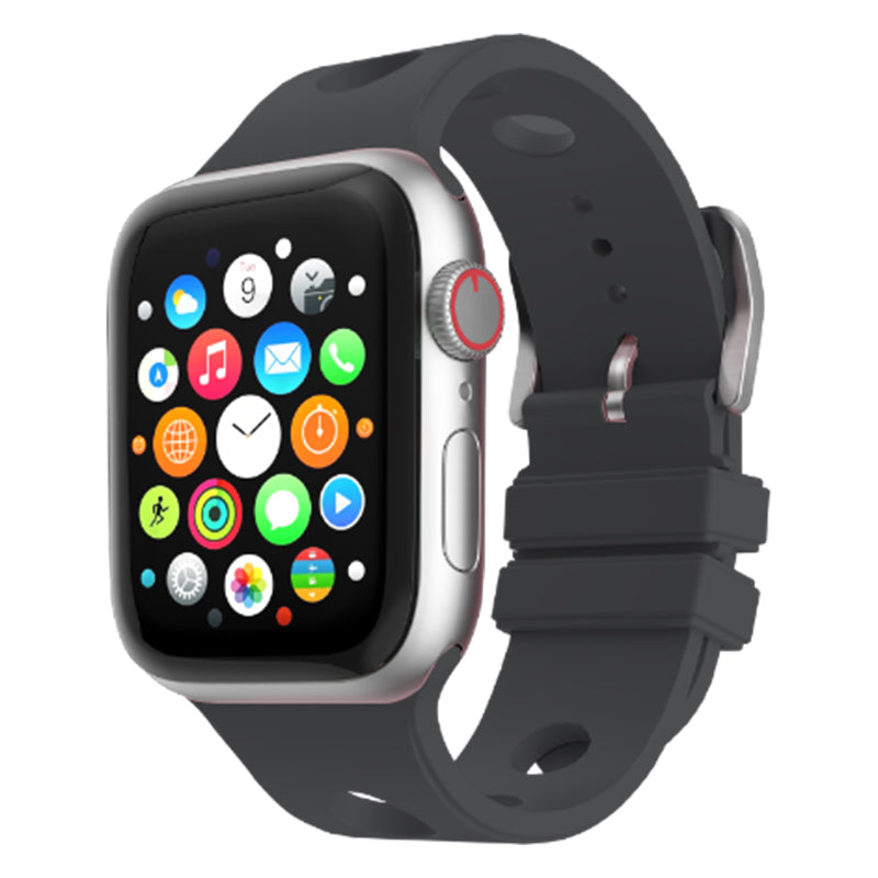 Apple Watch 38mm Delikli Tasarım Zore KRD-147 Silikon Kordon