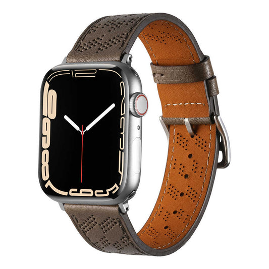 Apple Watch 38mm KRD-76 PU Deri Kordon Strap Kayış