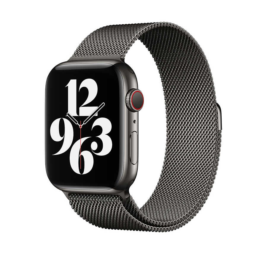 Apple Watch 40mm Wiwu Minalo Metal Kordon Gümüş