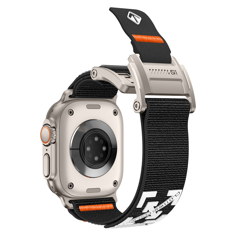 Apple Watch 42mm Zore KRD-154 Naylon Kumaş Hasır Örgülü Kordon