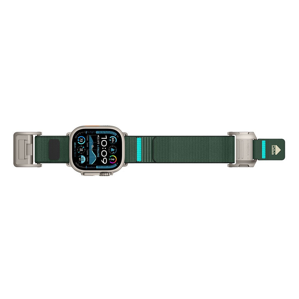 Apple Watch 44mm Mohseven iWatch Mecha Sport Hasır Kordon
