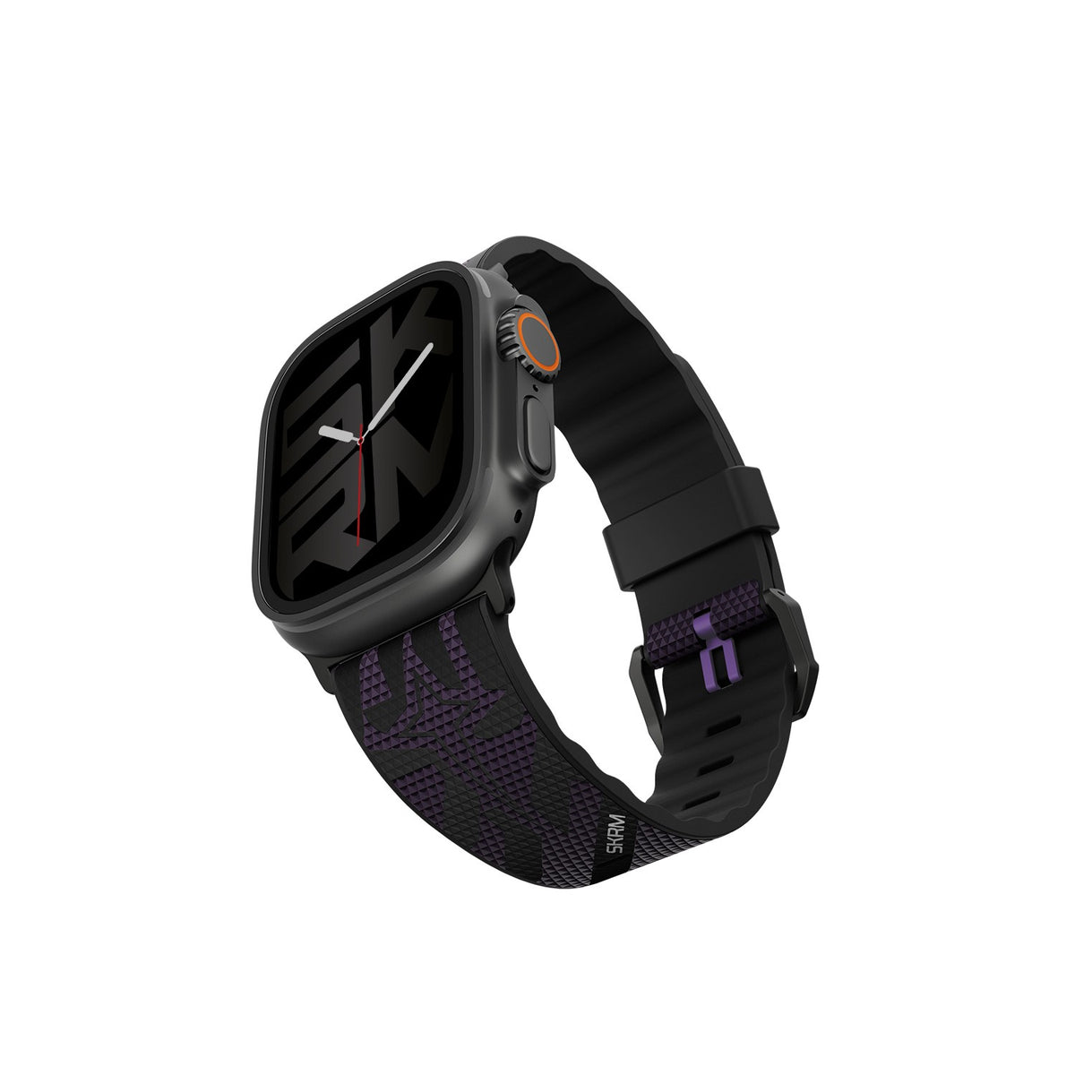 Apple Watch 44mm Skinarma Phantom Serisi Silikon Kordon