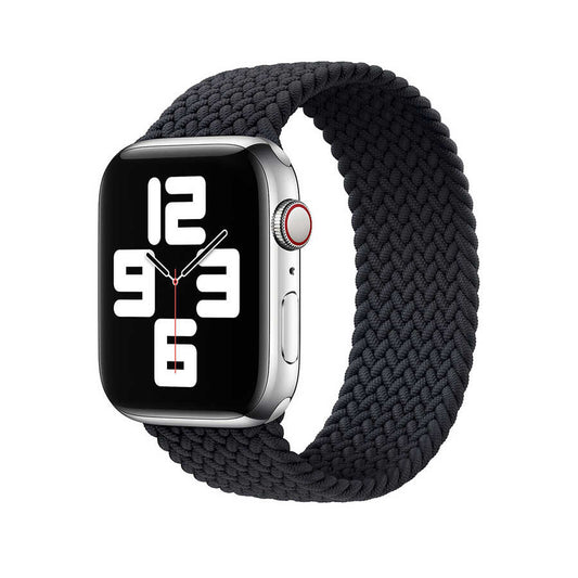 Apple Watch 44mm Wiwu Braided Solo Loop Medium Kordon Kırmızı