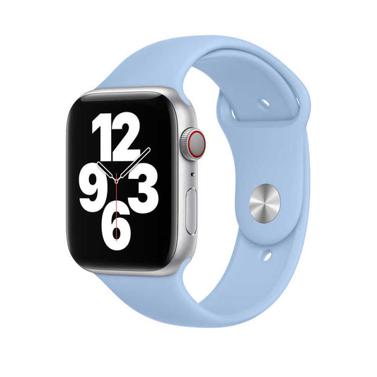 Apple Watch 44mm Wiwu Sport Band Silikon Kordon Yeşil