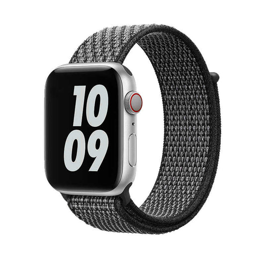 Apple Watch 44mm Wiwu Sport Loop Hasır Kordon Beyaz