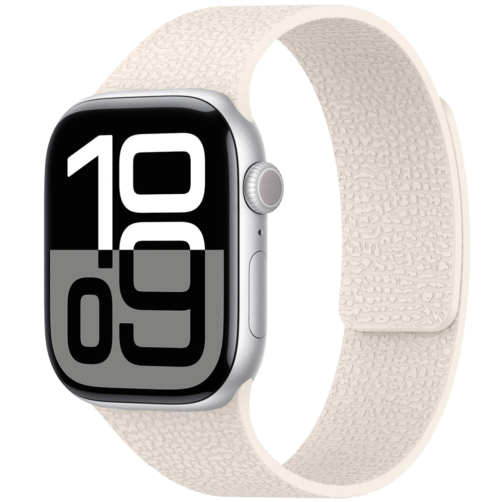 Apple Watch 44mm Zore KRD-136 Kabartma Desenli Silikon Kordon