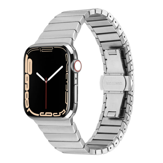 Apple Watch 7 41mm Kordon KRD-79 Metal Strap Kayış