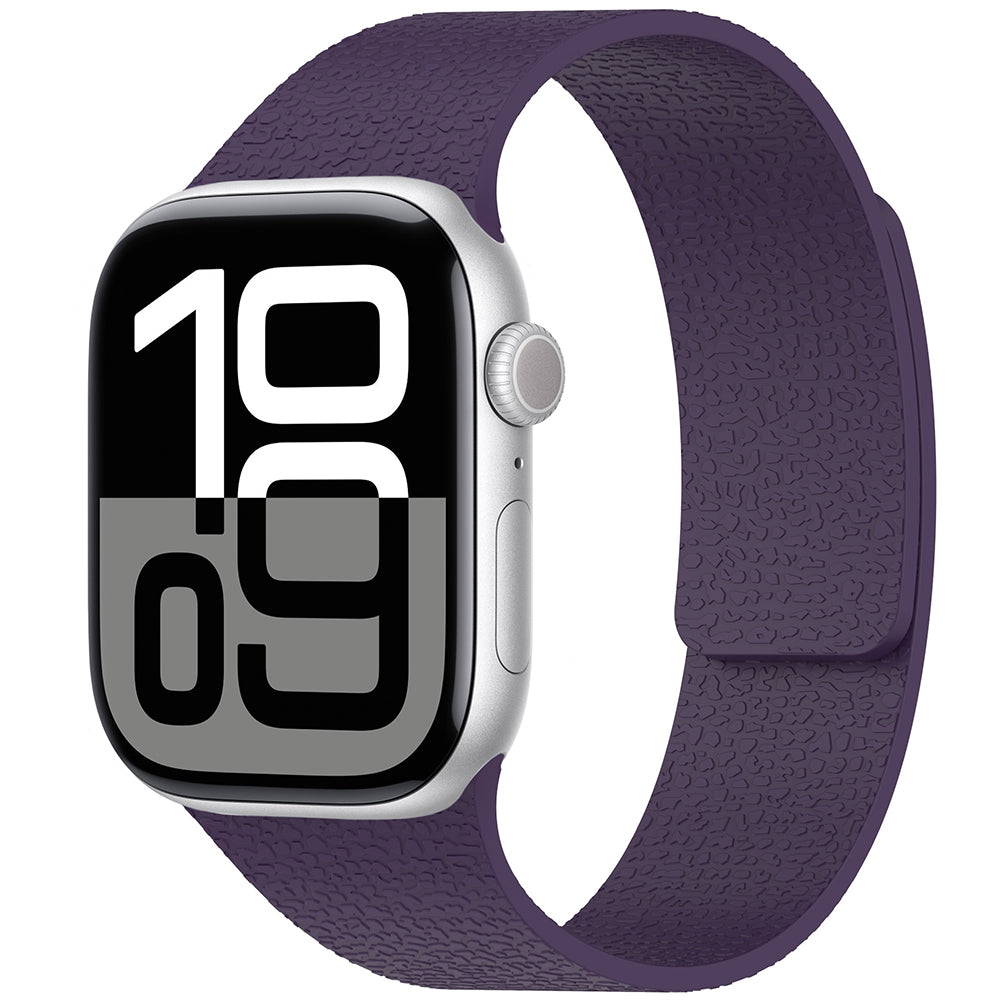 Apple Watch 7 41mm Zore KRD-136 Kabartma Desenli Silikon Kordon