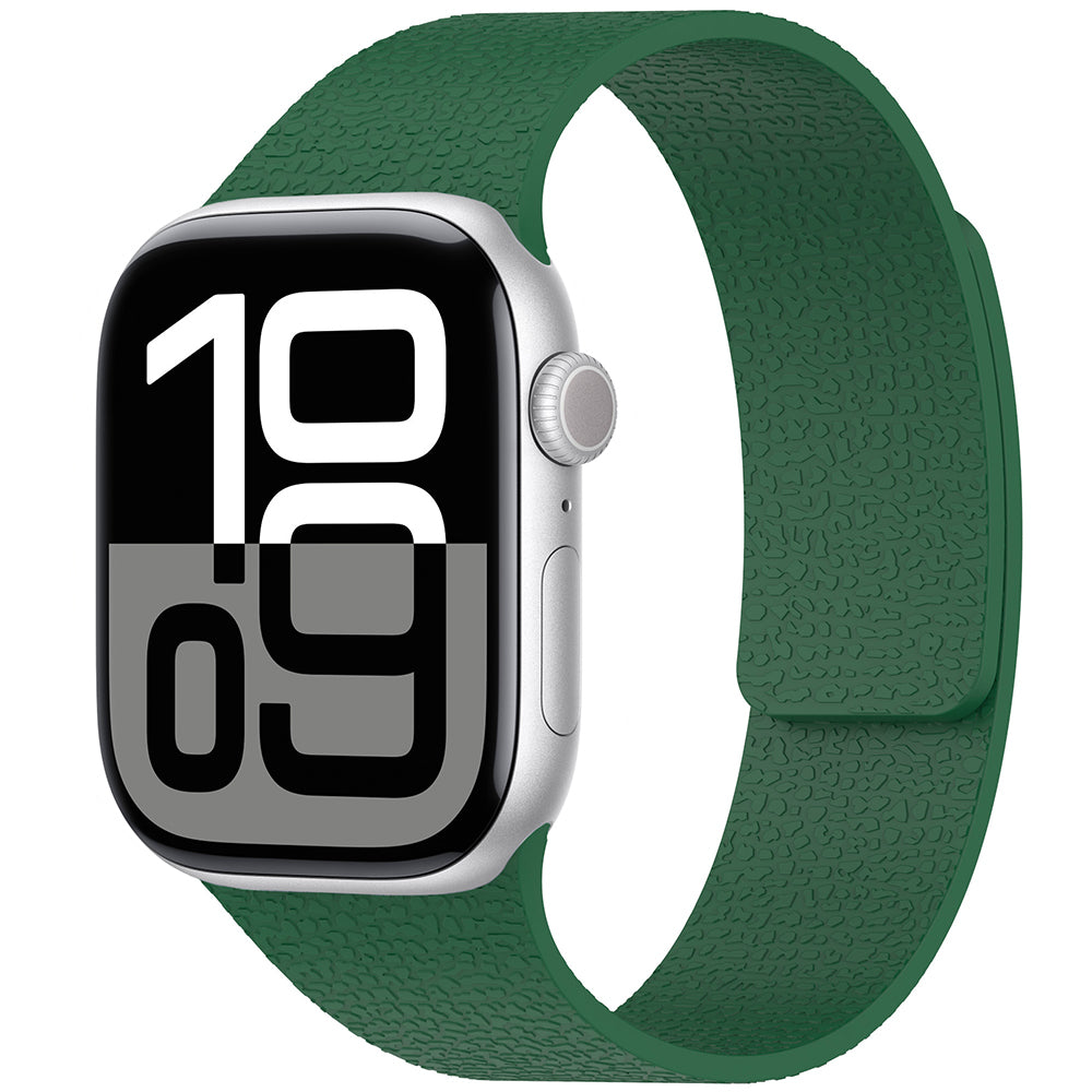 Apple Watch 7 41mm Zore KRD-136 Kabartma Desenli Silikon Kordon