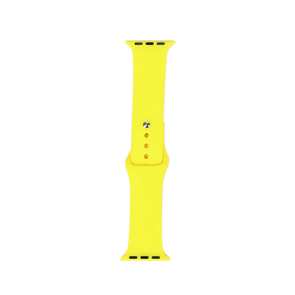 Apple Watch 7 45mm Band Serisi Klasik Kordon Silikon Strap Kayış