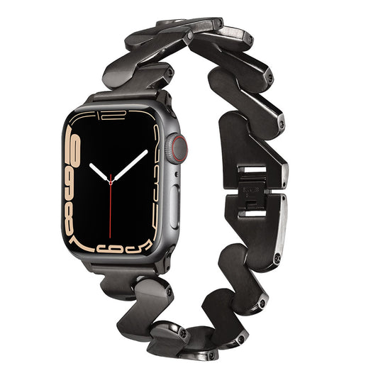 Apple Watch 7 45mm Kordon KRD-80 Metal Strap Kayış