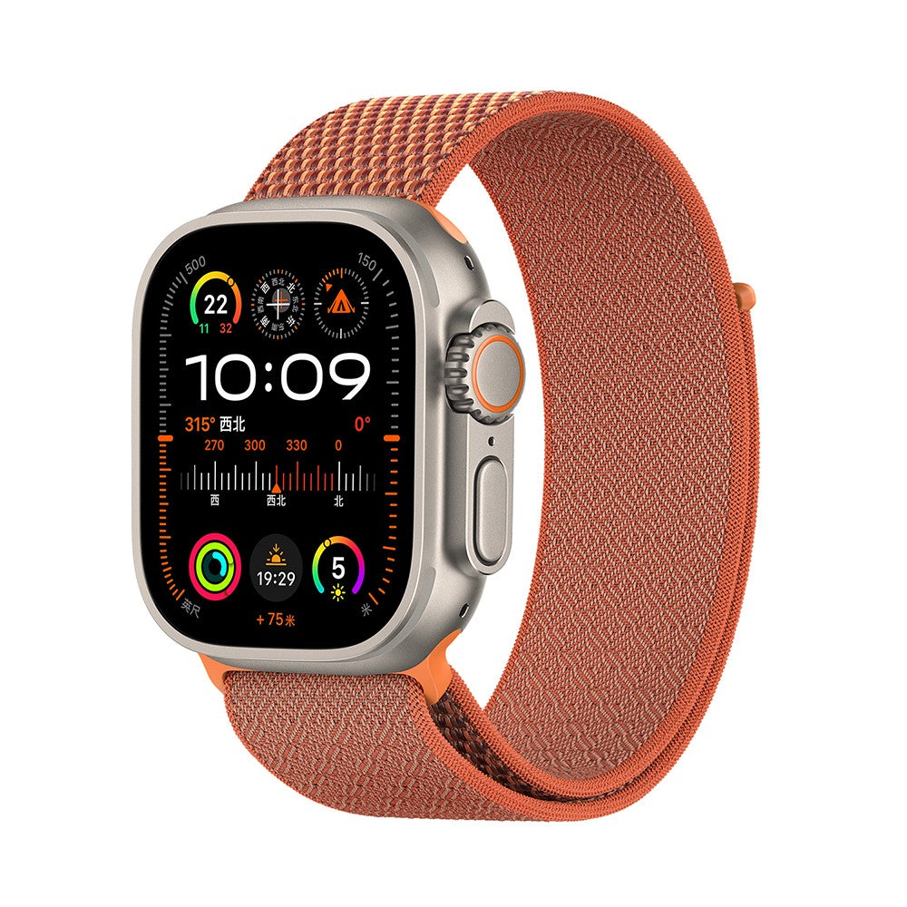 Apple Watch Ultra 49mm Kordon Wiwu WB501 CloudFlex Serisi Hasır Örgü Strap Kayış