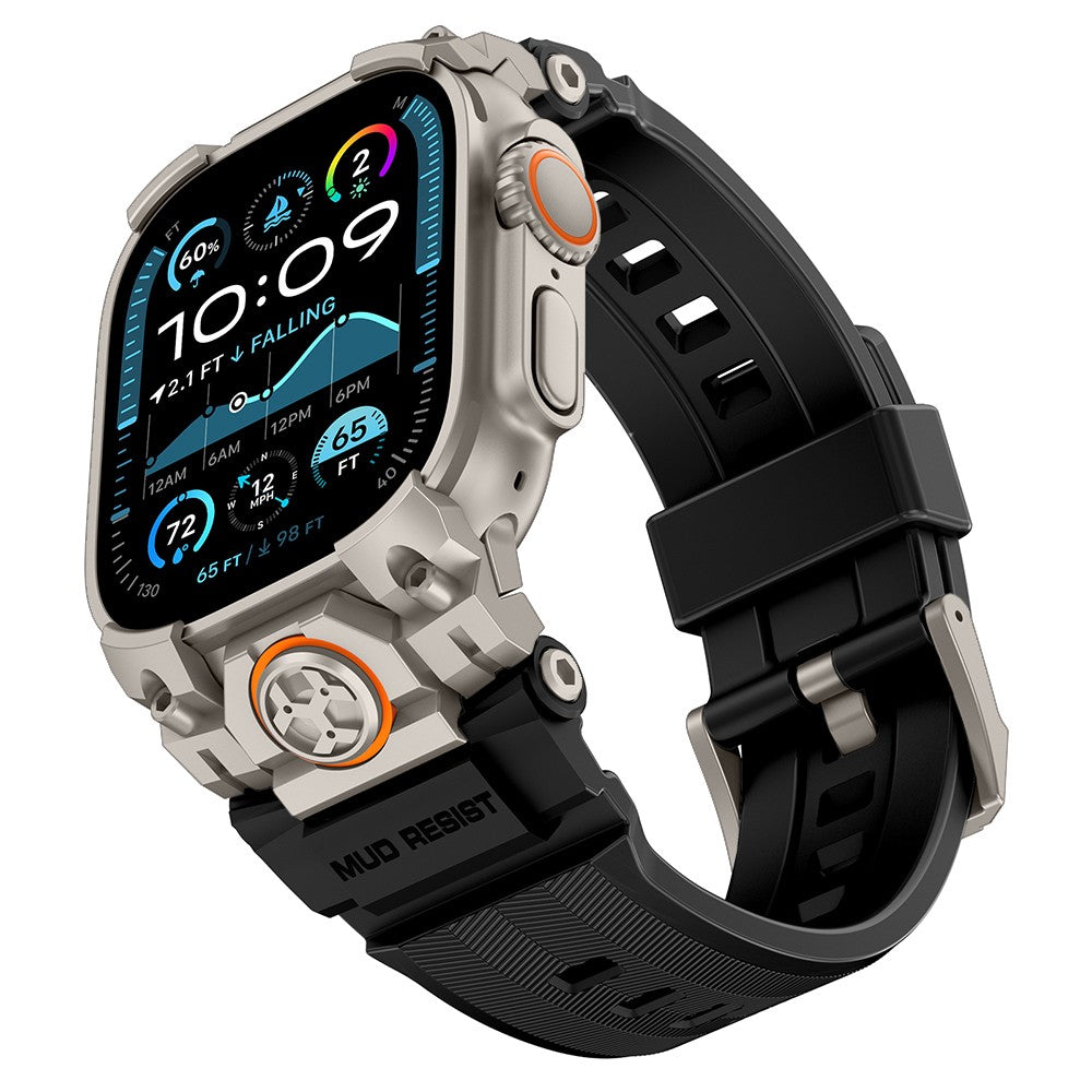 Apple Watch Ultra 49mm Mohseven iWatch Armor Silikon Kordon