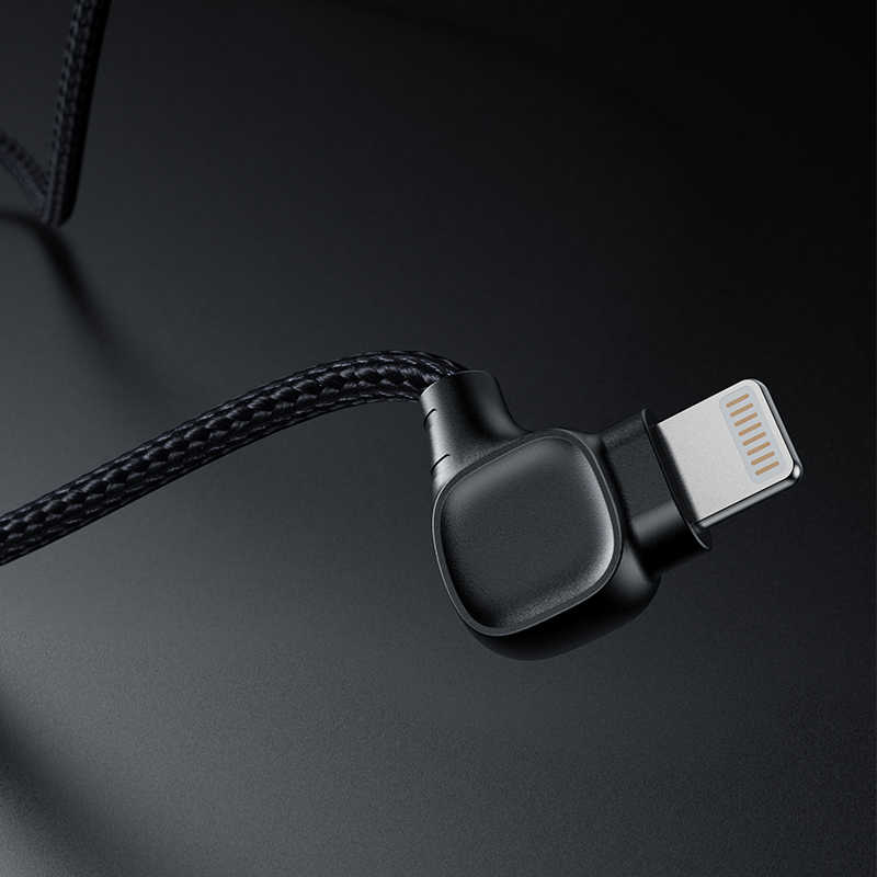 Benks M12 MFI Lightning Kablo 1.2M Siyah