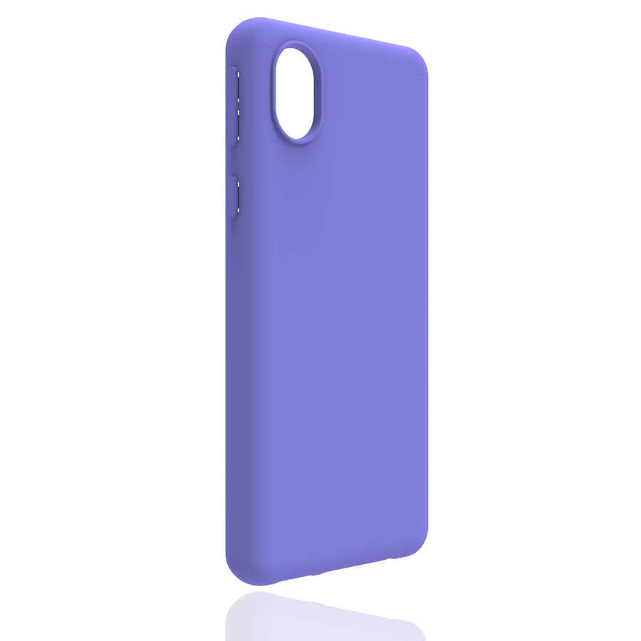Galaxy A01 Core Kılıf Zore Biye Silikon
